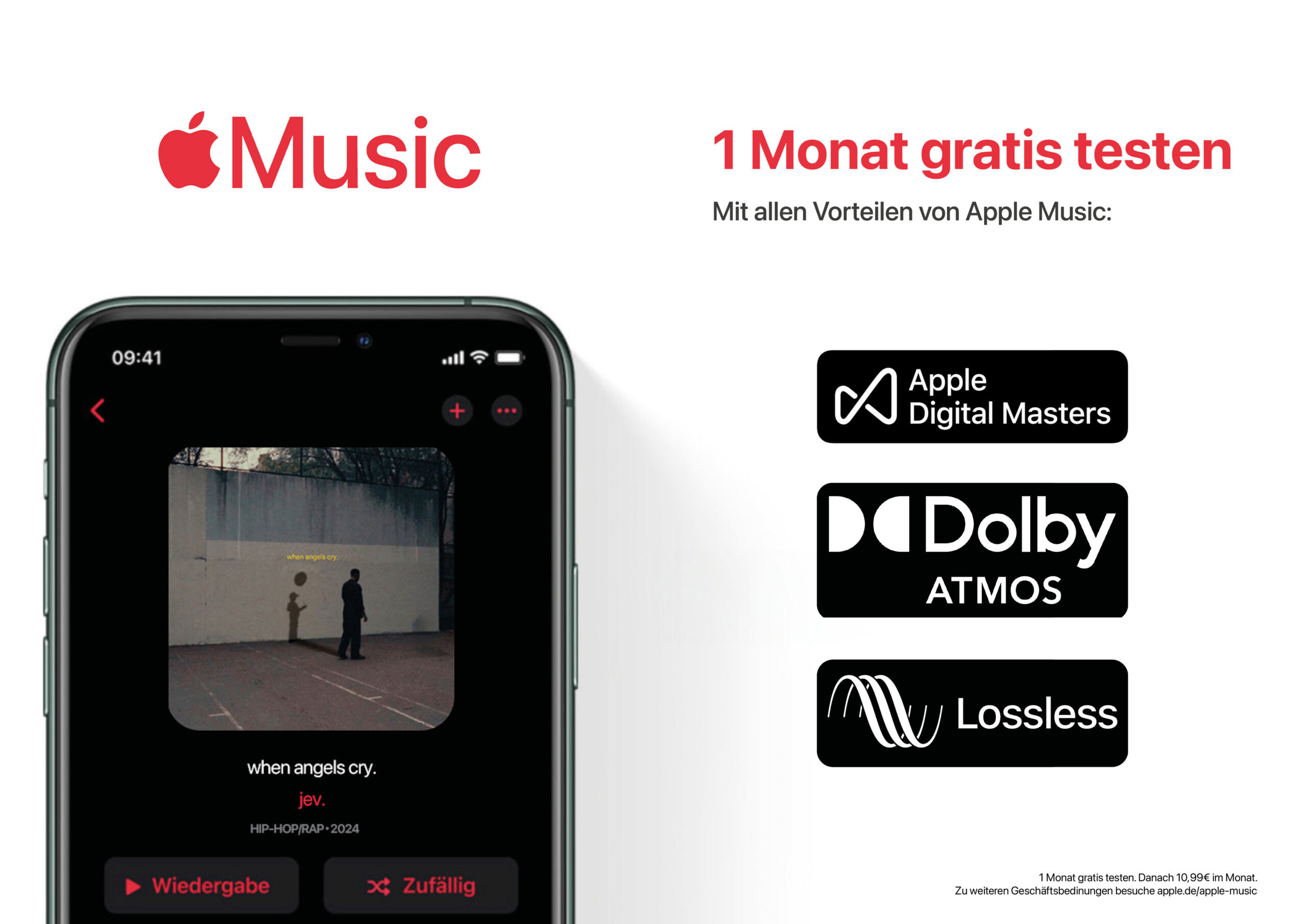 "theneedle" Apple Music Werbung