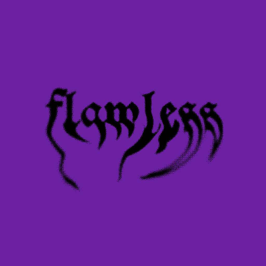 "flawless" Logo purple